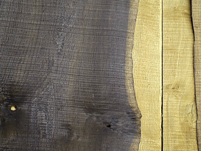 Crown Cut Scratched Fumé Rustic Oak